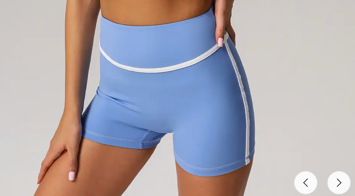 Contrast Active Shorts- Low Tide